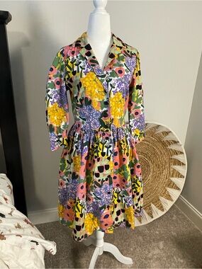 Nooworks Betty dress. People I’ve  loved print